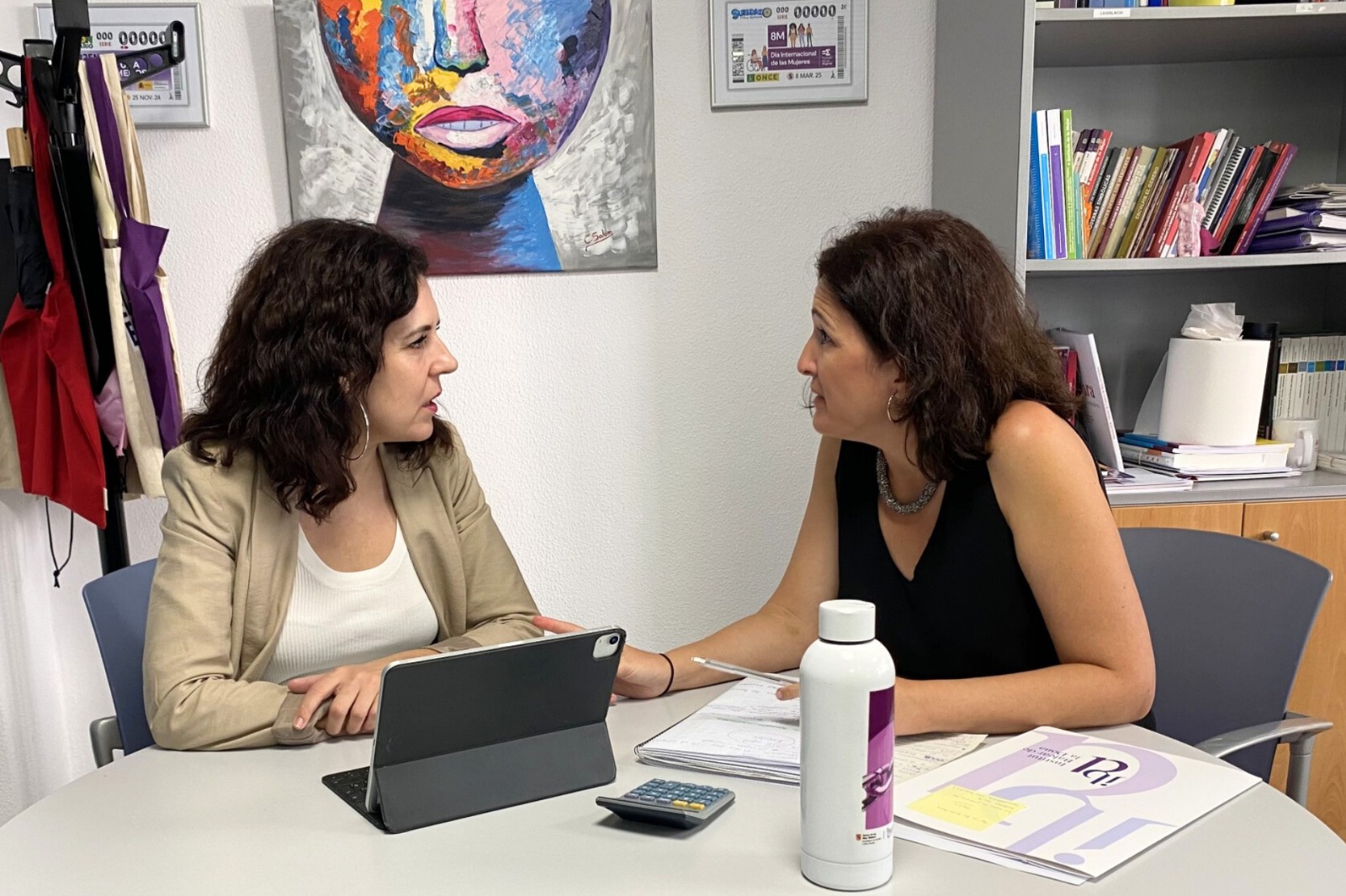 Sandra Fernández i Cati Salom