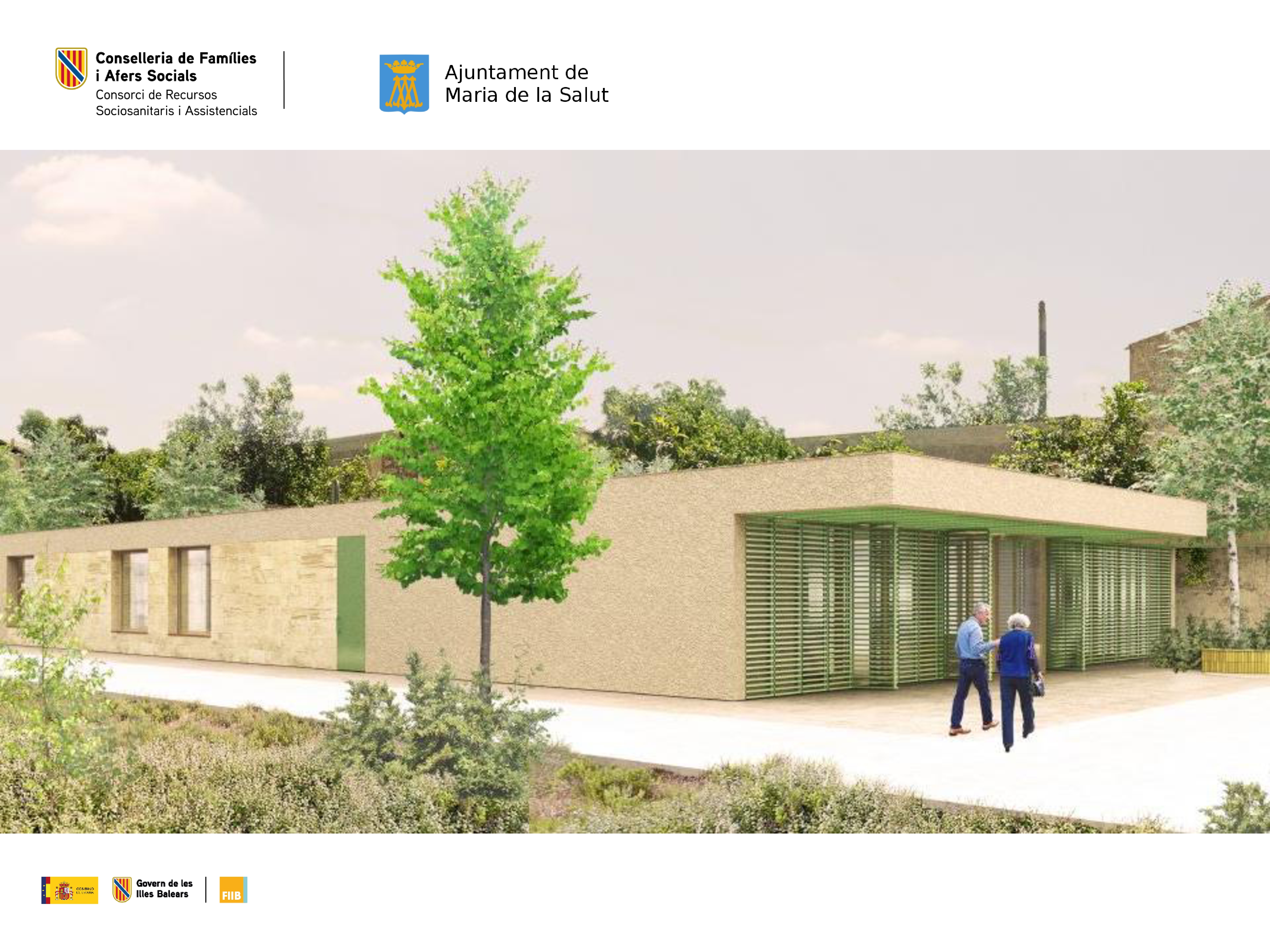 Projecció del centre de dia de Maria de la Salut