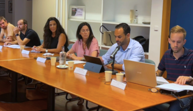 El director general d’Economia Circular, Transició Energètica i Canvi Climàtic, Diego Viu, i la directora general de Medi Natural i Gestió Forestal, Anna Torres, han liderat i coordinat avui en l’Escola d’Hoteleria la constitució del grup de treball de la Mesa per al Pacte per la Sostenibilitat Econòmica, Social i Ambiental de les Illes Balears sobre sostenibilitat ambiental