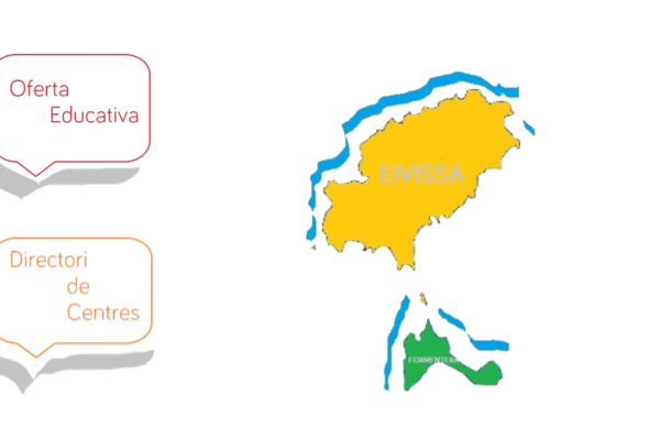Captura de la web Oferta educativa en les Illes Balears