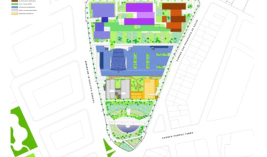 Proyección del Distrito de las Artes