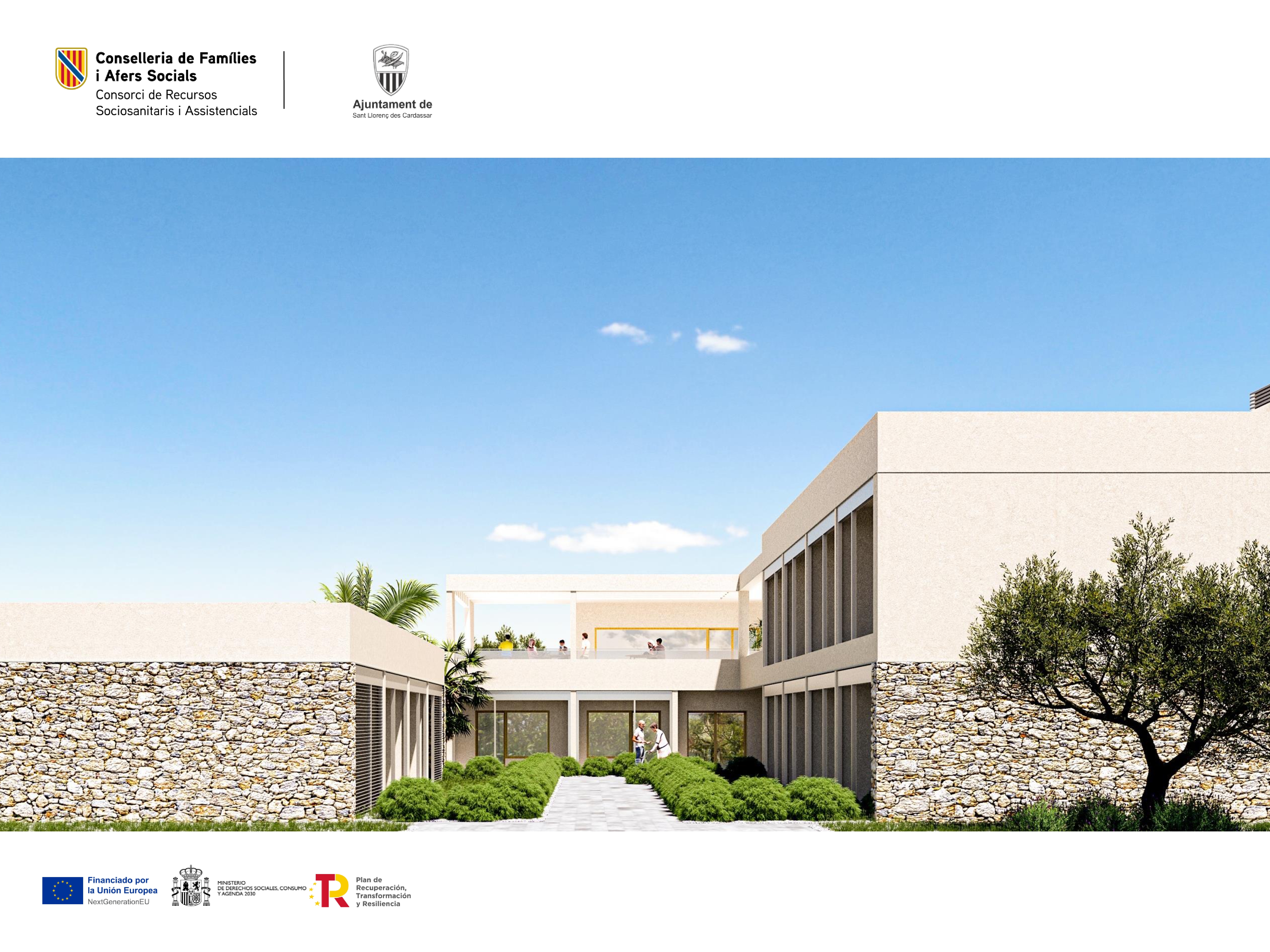 Projecció de la Residència de Sant Llorenç