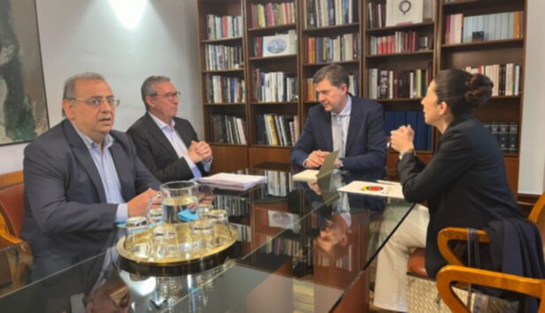 El conseller Bauzà reunit ambla secretària d’Estat de Turisme, el delegat de govern i el director general de Turisme