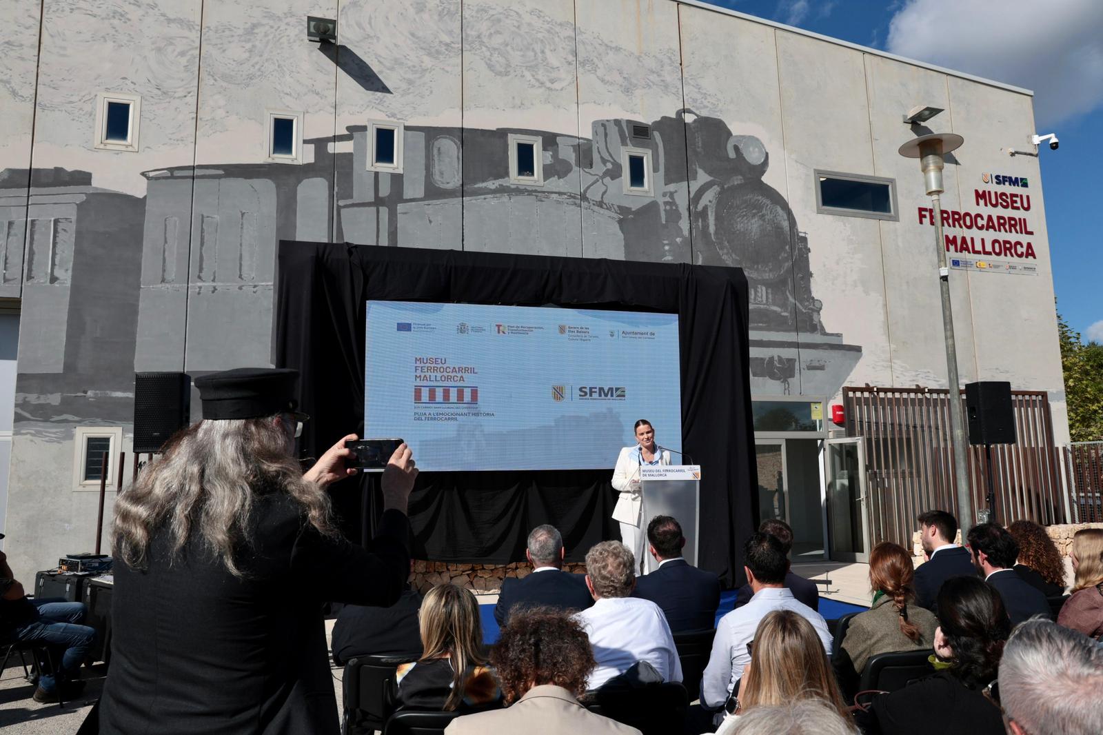 Imatge de la presidenta Prohens durant la presentació del nou museu.