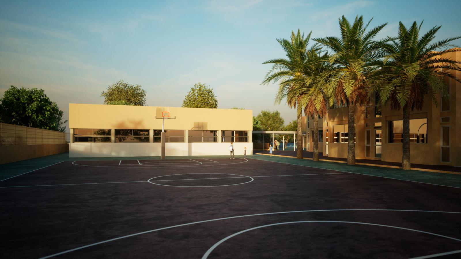 _2025_2_19_3111480.jpg Imatge renderitzada del futur gimnàs del CEIP Can Misses