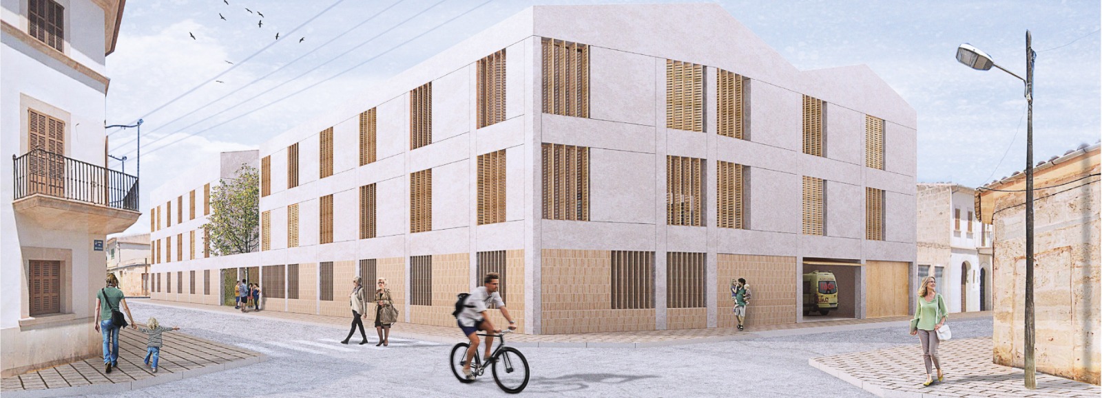 Render del futur Centre de Salut Migjorn