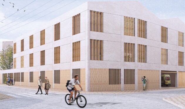 Render del futur Centre de Salut Migjorn