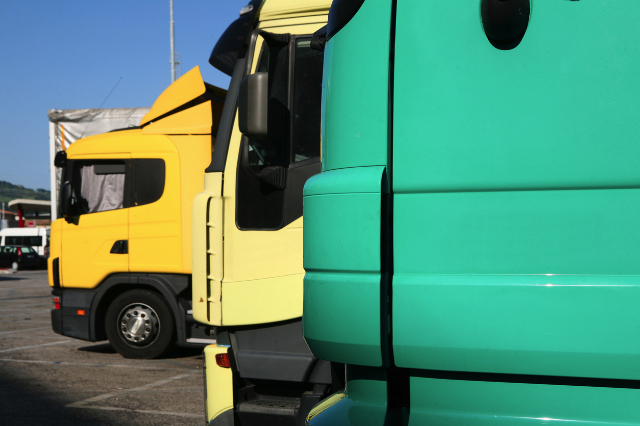 Camió destinat al transport