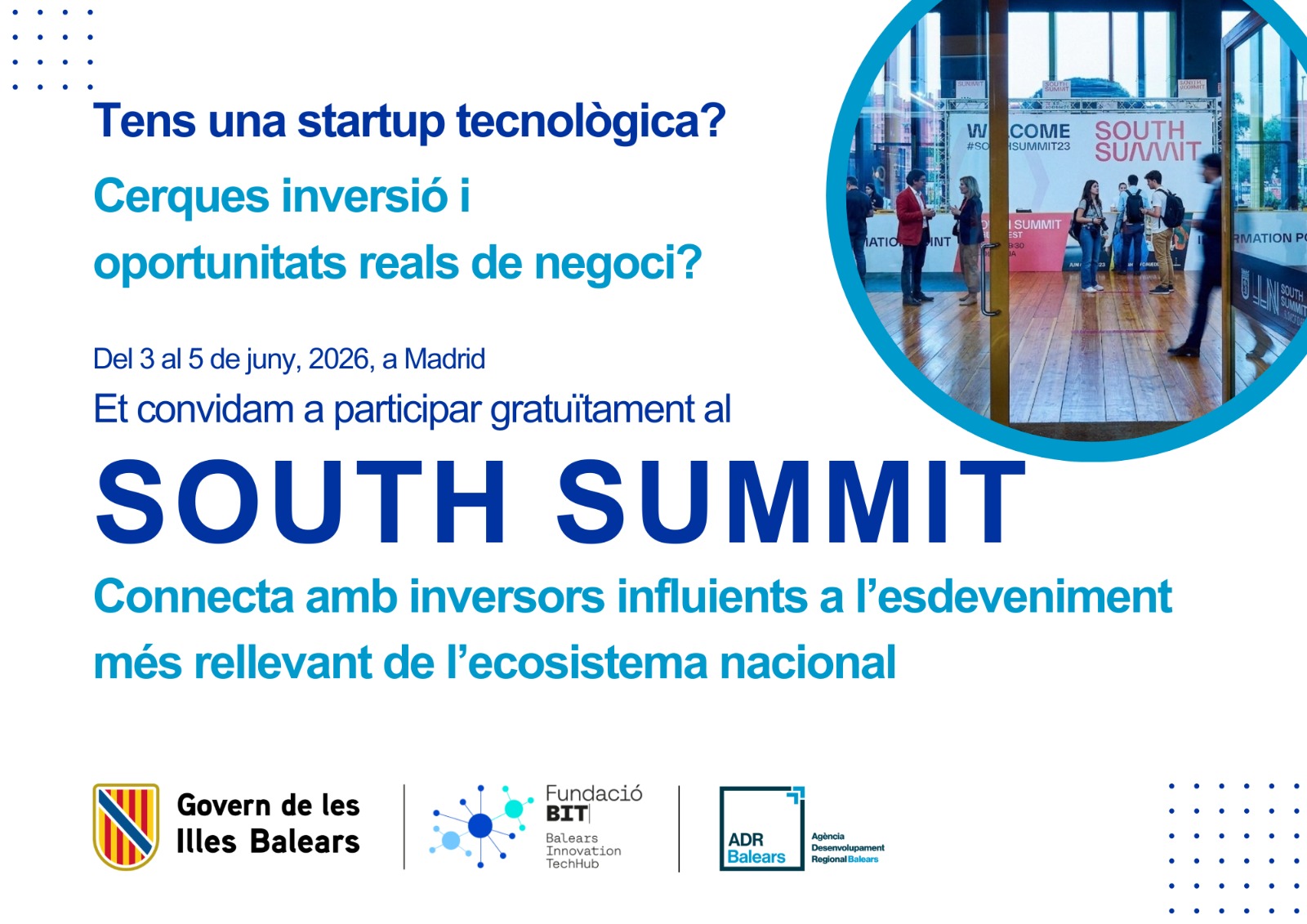 Cartell del pròxim South Summit