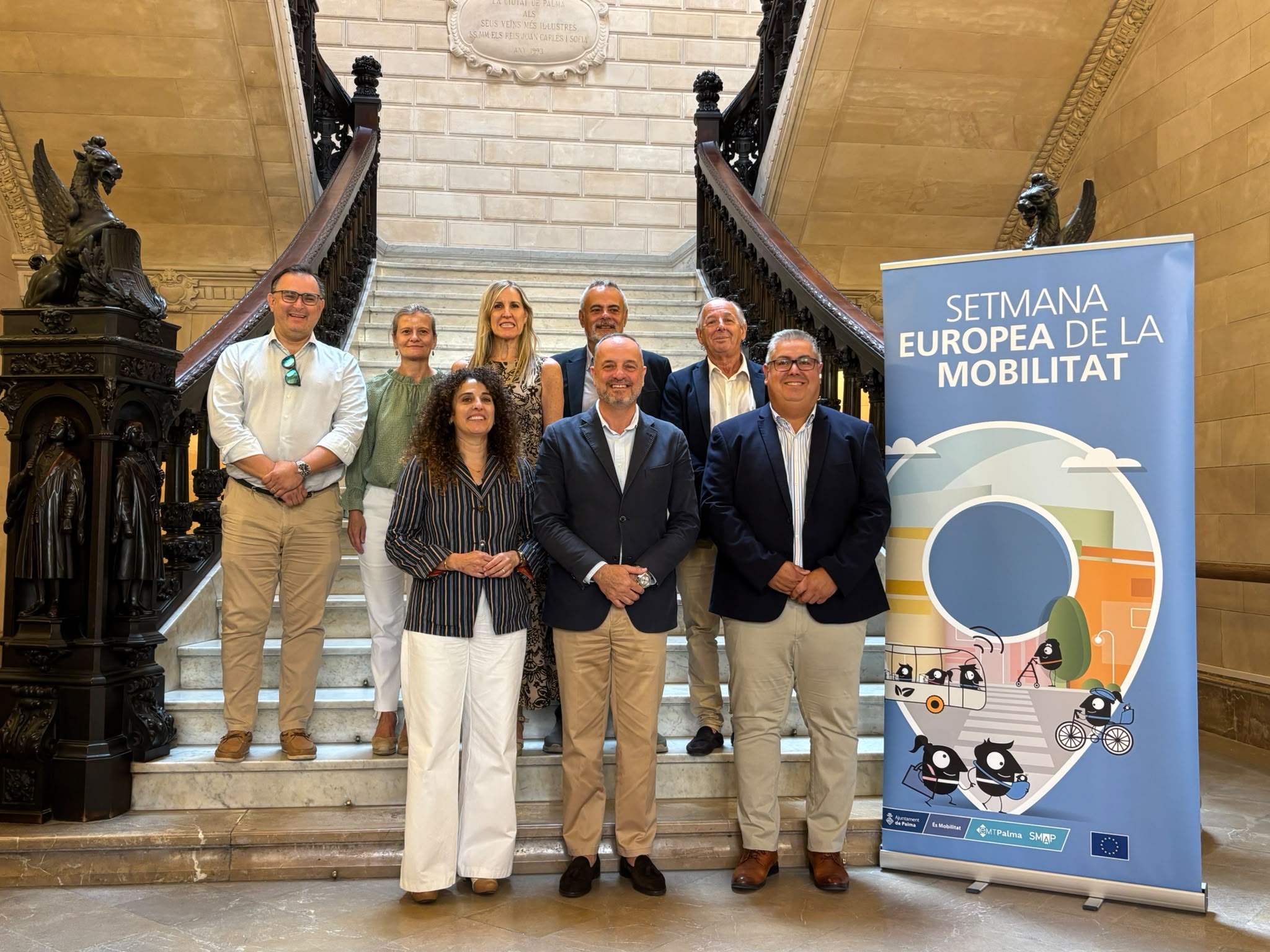Presentació de la Setmana Europea de la Mobilitat per part del Govern, Consell de Mallorca i Ajuntament de Palma