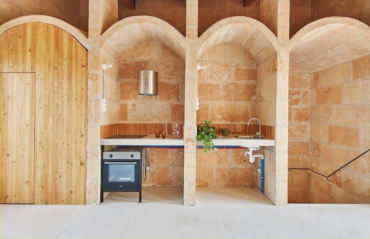 Interior de vivienda. Cocina