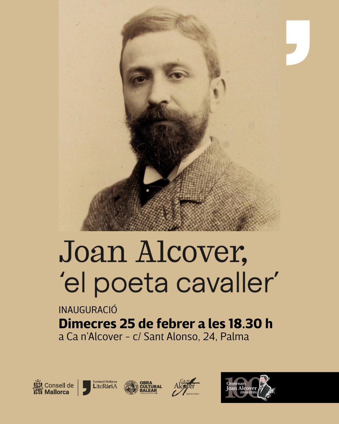 Alcover "El poeta cavaller"