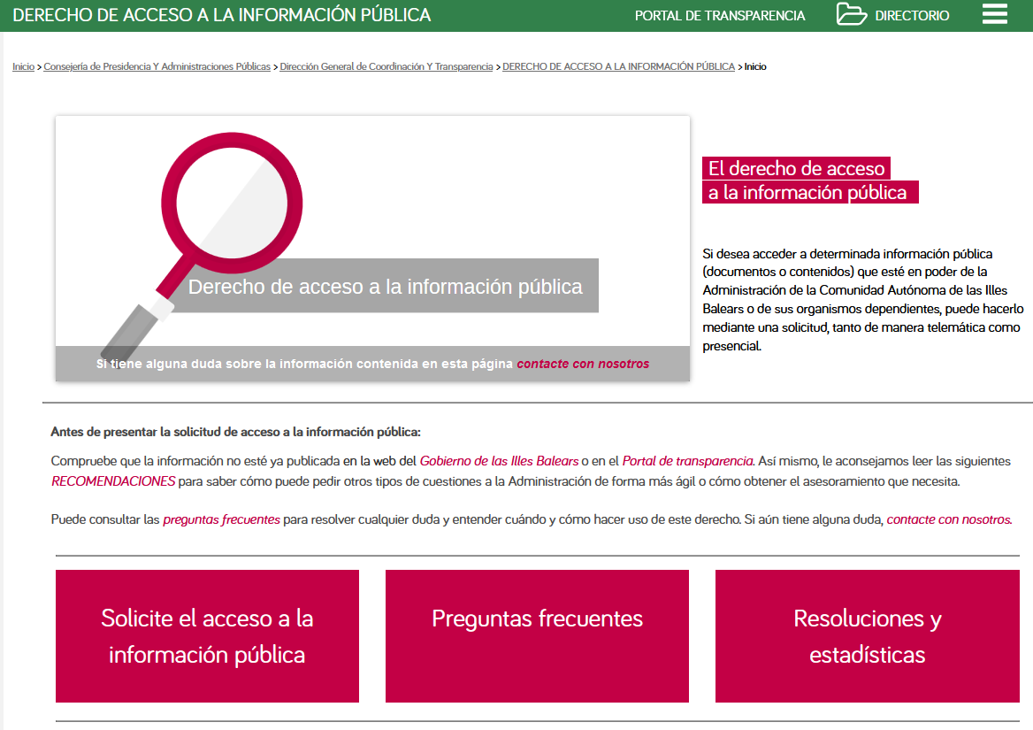 dret accés