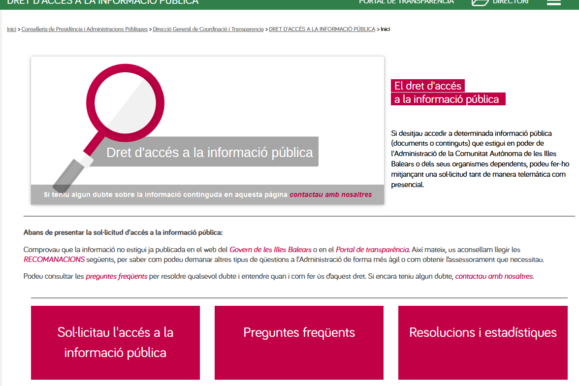dret accés