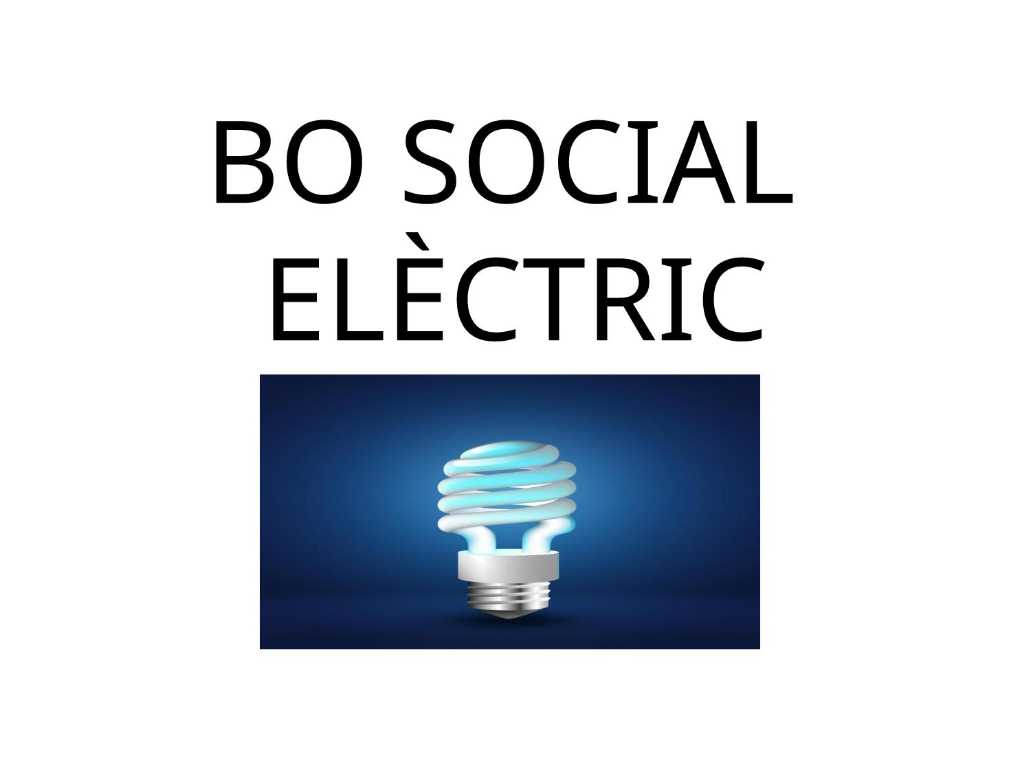 BO SOCIAL ELECTRIC bona catala