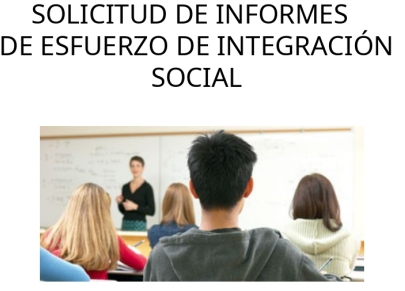 INFORMES DE ESFUERZO DE INTEGRACIÓN SOCIAL banner cast 1