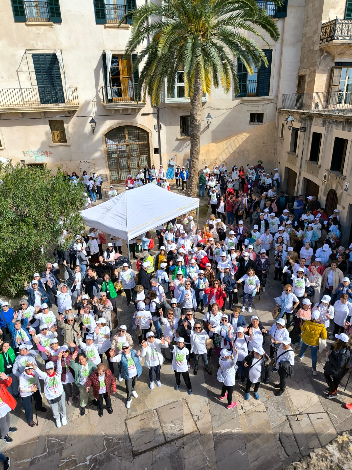 Participants a la Ruta de les Rutes Saludables