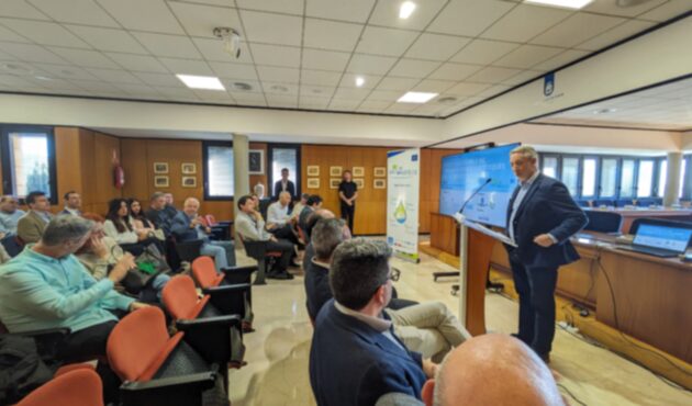 El director general de Recursos Hídrics, Joan Calafat, intervé durant la jornada celebrada a Calvià