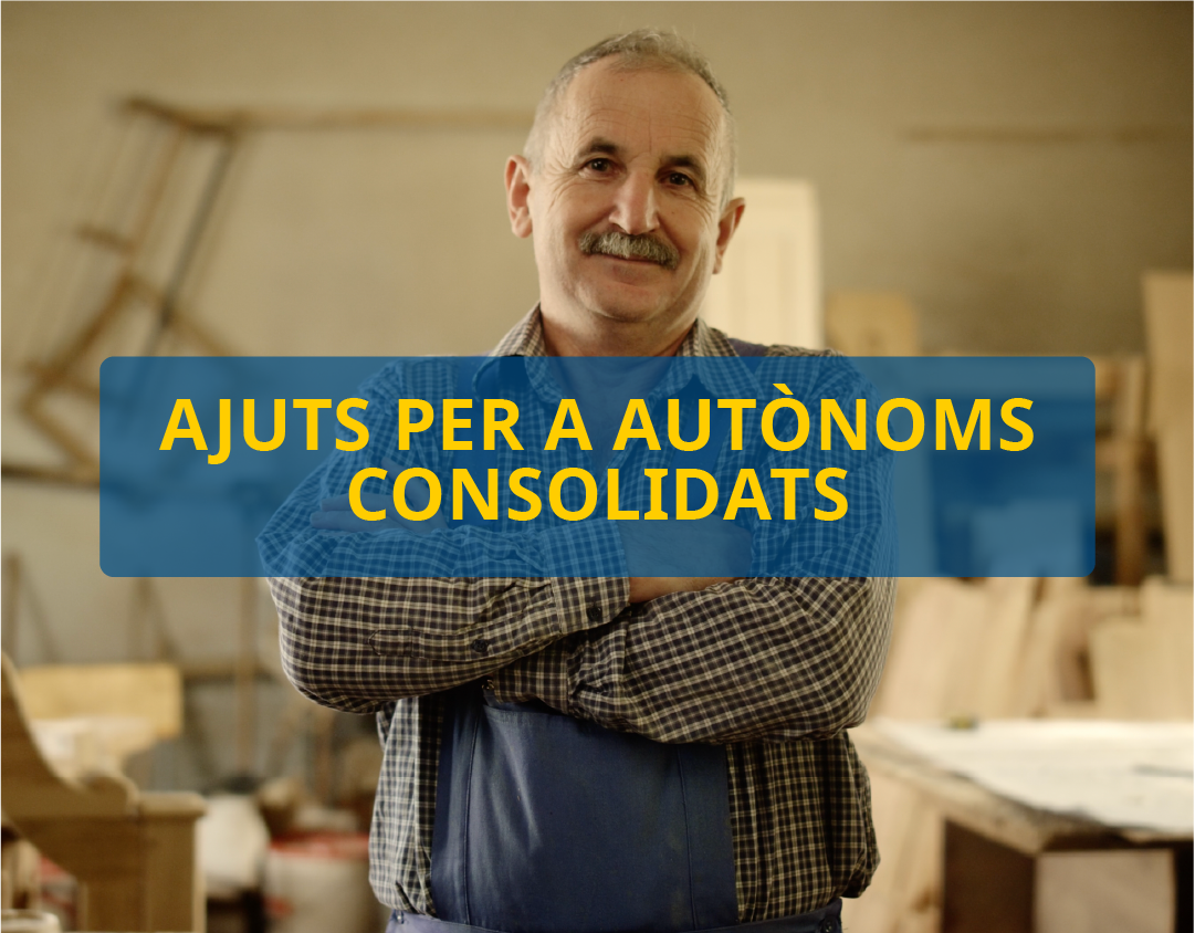 Ajuts per a autònoms consolidats