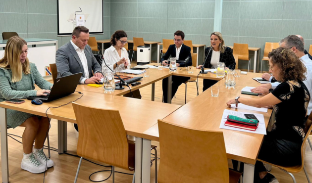 En la reunió han participat representants del sindicats Comissions Obreres (CCOO) i Unió de Treballadores i Treballadors (UGT); les patronals Confederació D’Associacions Empresarials de Balears (CAEB) i la Confederació de la Petita i Mitjana Empresa de les Illes Balears (PIMEM); el director general director general d’Empresa, Autònoms i Comerç, José Antonio Caldés; José Manuel Martínez Onieva de la direcció general de Formació Professional; MariLuz Moreno, directora del SOIB i María Oliver coordinadora del SOIB; i Óscar Paz, director de l’Ibassal.
