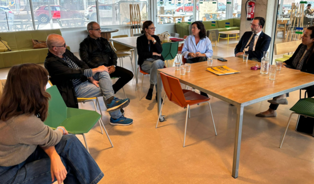 El conseller d’Empresa, Ocupació i Energia visita la Fundació per conèixer el model de Formació Dual Adaptada que dona oportunitats de formació i ocupació a persones amb discapacitat intel·lectual i del desenvolupament