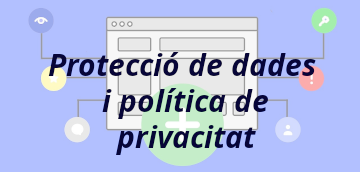 pàgina web amb icones de visualització