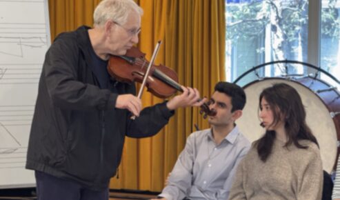Èxit rotund de la masterclass de Shlomo Mintz al Conservatori Superior de Música de les Illes Balears dins el Programa Excellentia