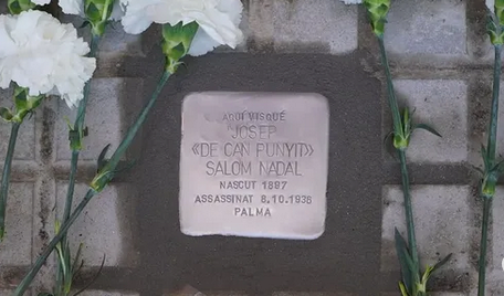 La pedra de la memòria de Josep Salom Nadal \