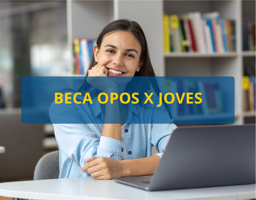 Opositora en la biblioteca