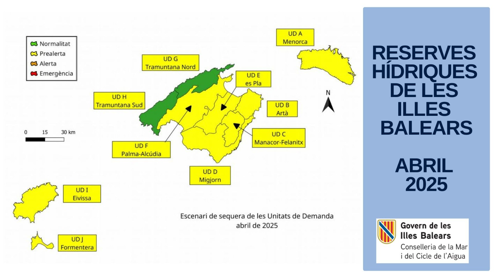 Reserves hídriques de les Illes Balears Abril 2025.jpeg
