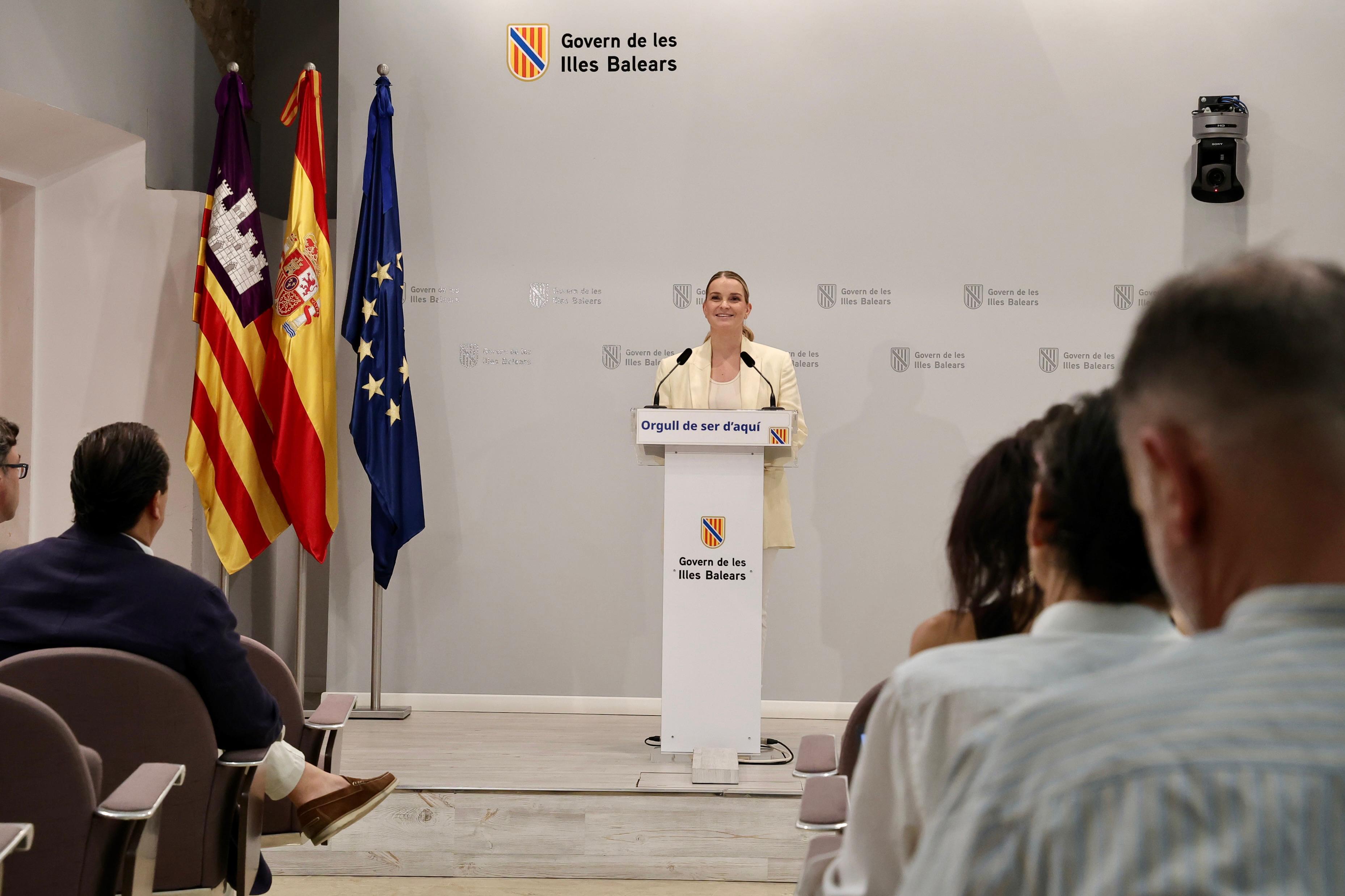 La presidenta Margalida Prohens.