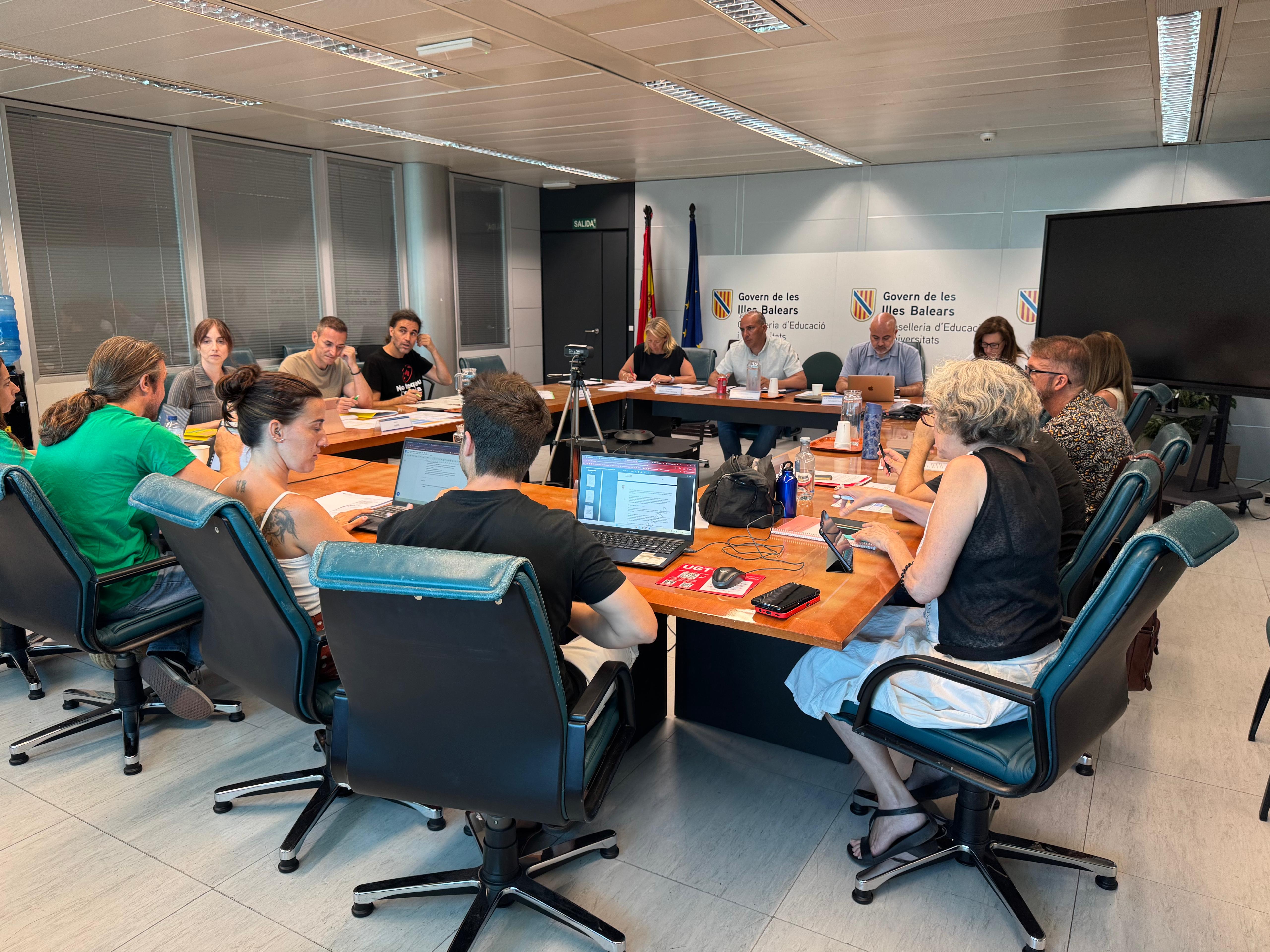 Reunió de la Mesa Sectorial d'Educació
