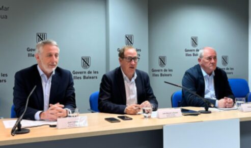 Roda de premsa sobre els projectes de les noves dessaladores de Mallorca, Menorca i Eivissa
