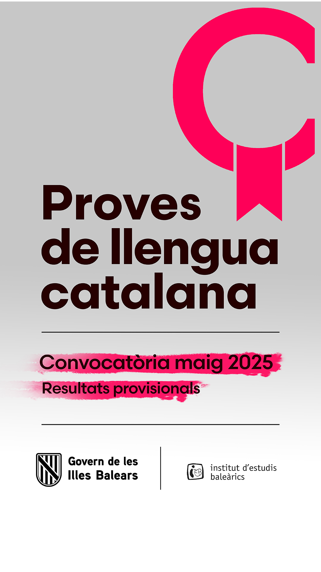 Convocatòria de proves de llengua catalana de maig de 2025