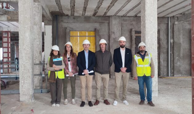 Visita a les obres del projecte de l'Hospital Verge del Toro
