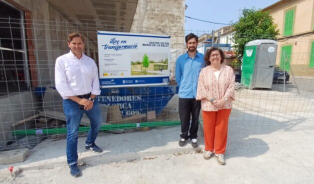 Visita a les obres del centre de dia Maria de la Salut