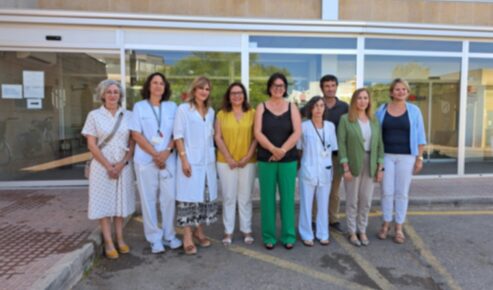 Visita al centre de salut Canal Salat