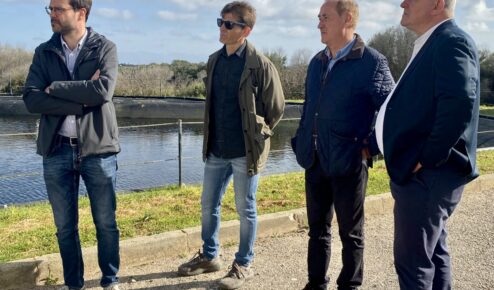 Visita a la depuradora de Maó-Es Castell