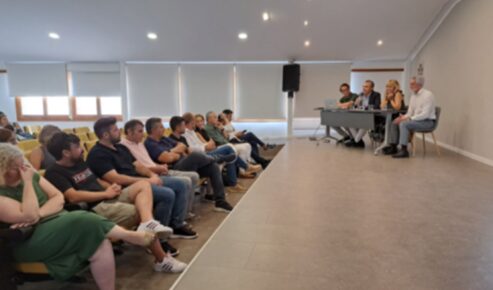 El conseller Vera presenta el projecte del nou centre educatiu de Felanitx amb capacitat per a 450 alumnes