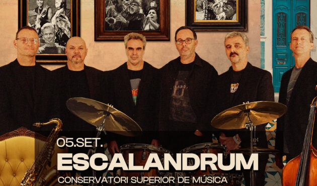 El Conservatori Superior de Música de les Illes Balears de la mà del Jazz Voyeur Festival ofereix una classe magistral oberta amb Escalandrum el 5 de setembre