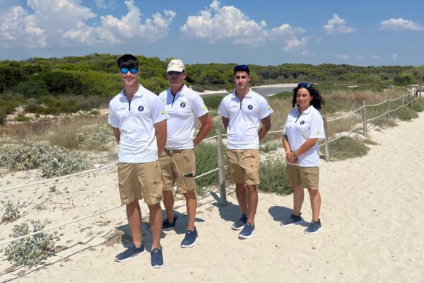 Educadors i informadors del Parc Natural Maritimoterrestre d’es Trenc-Salobrar