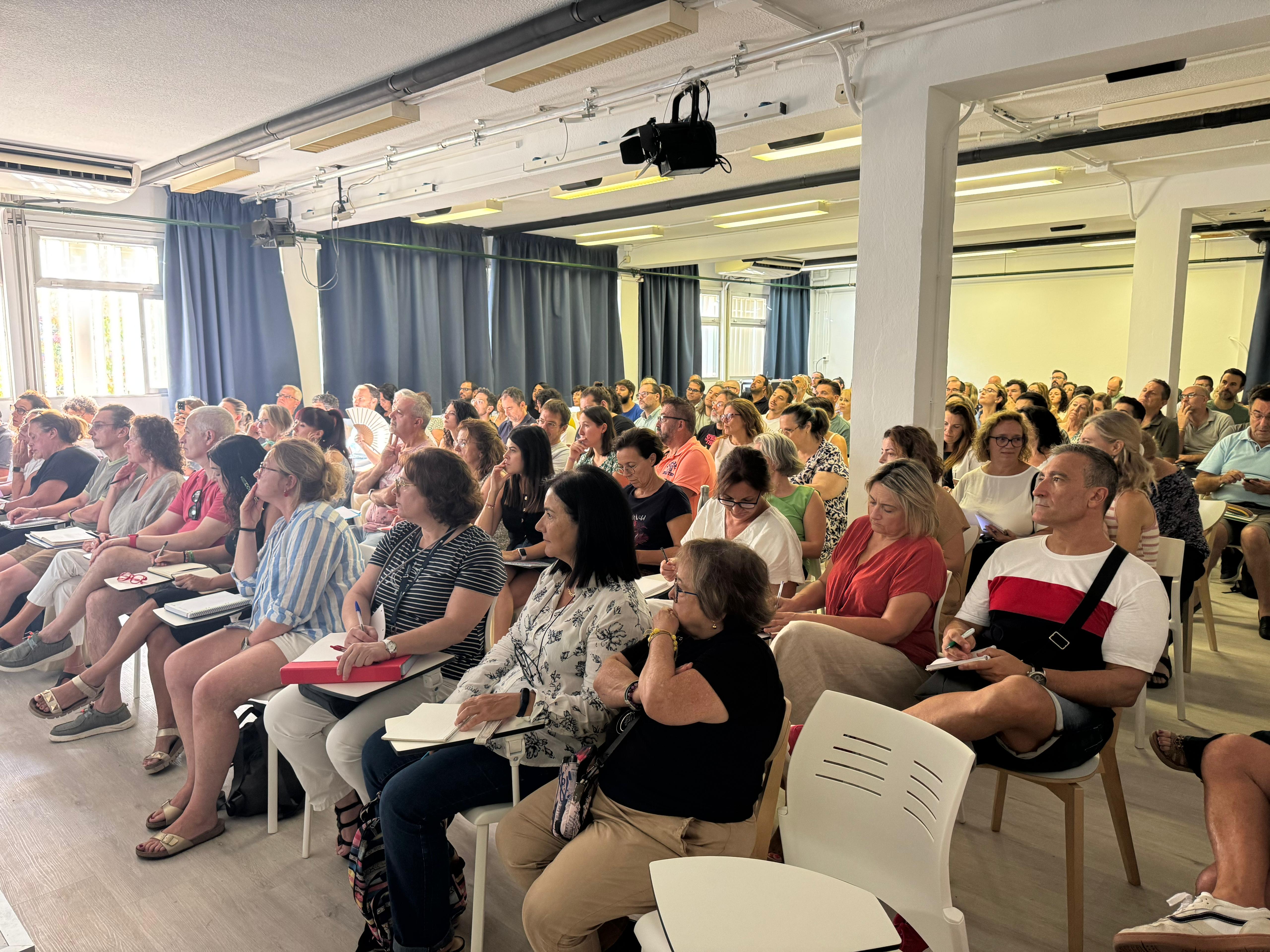 Imatge d'una de les sessions de les jornades, que han reunit més de 600 professionals.
