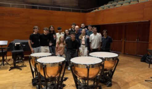 El Conservatori Superior de Música de les Illes Balears acull el timbaler internacional Raymond Curfs dins el programa Excellentia