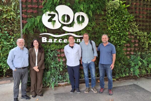 Reunió celebrada avui al Zoo de Barcelona.