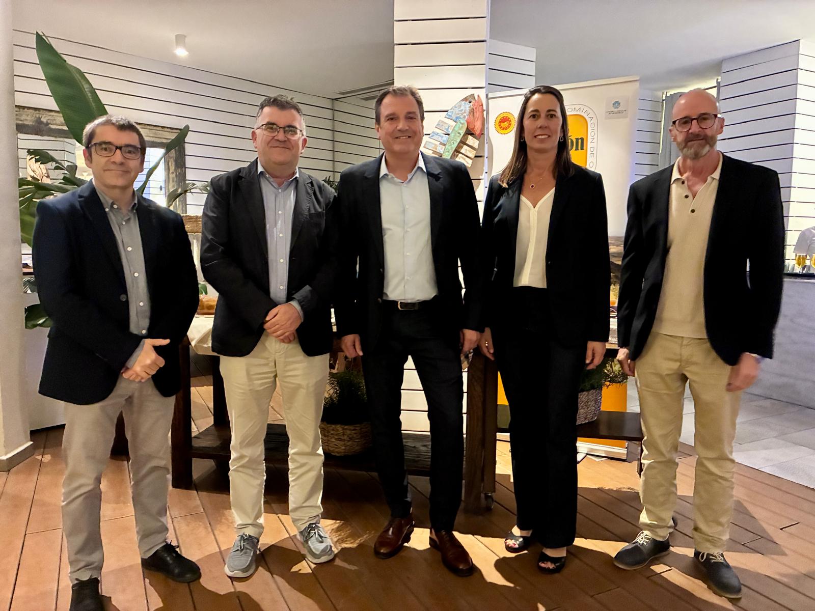 Joan Llabrés, Joan Simonet, Joan Bosco Triay, Carol Quevedo i Fernando Fernández