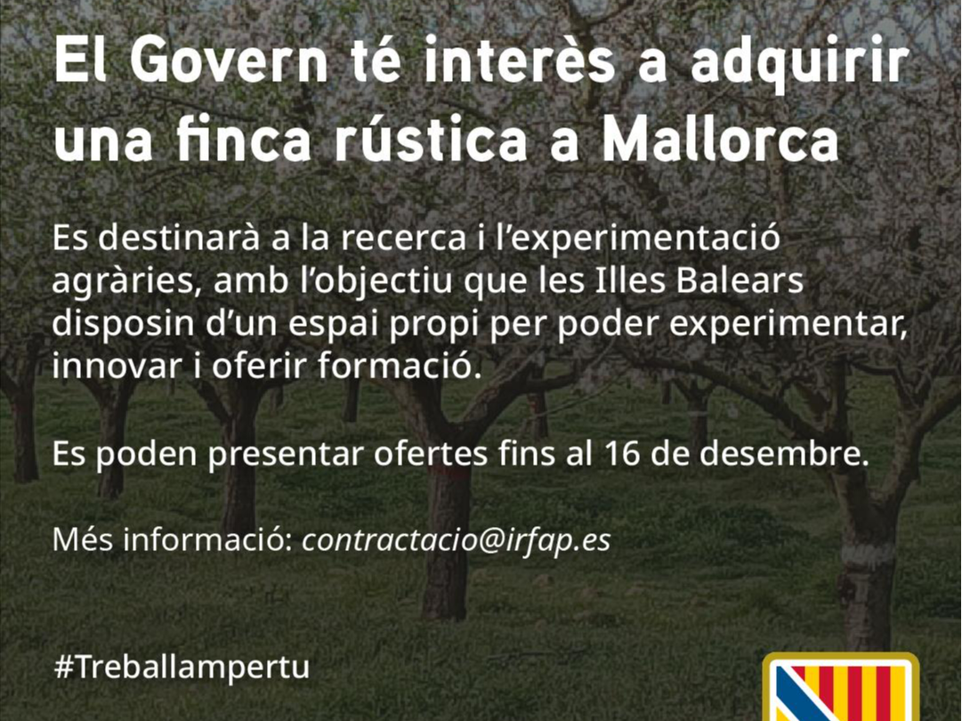 Imatge de la convocatòria.