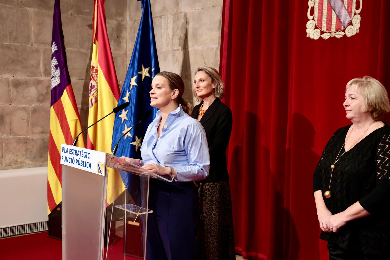 La presidenta presenta el Pla Estratègic de Funció Pública