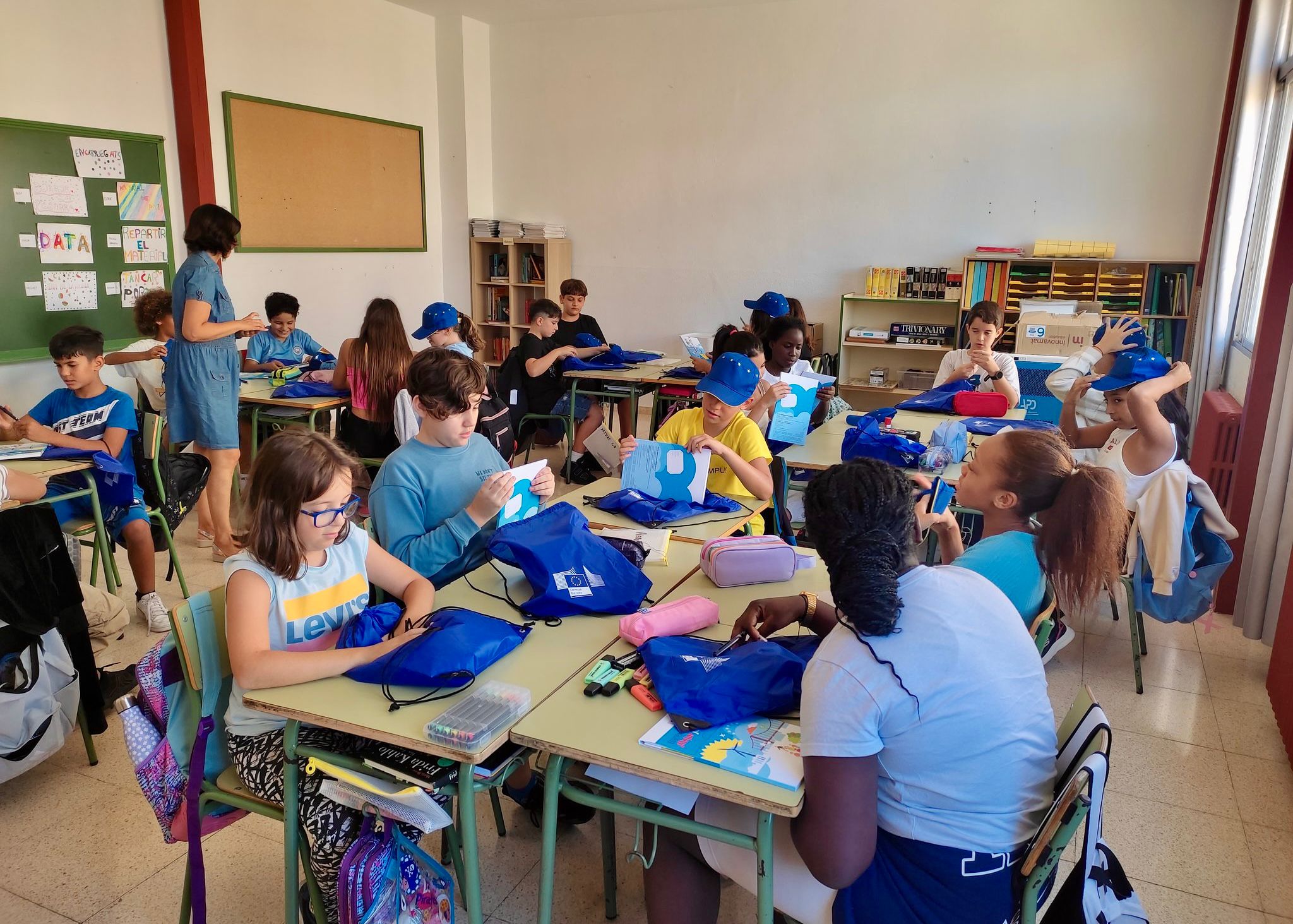 Alumnes d'un centre educatiu de les Illes Balears