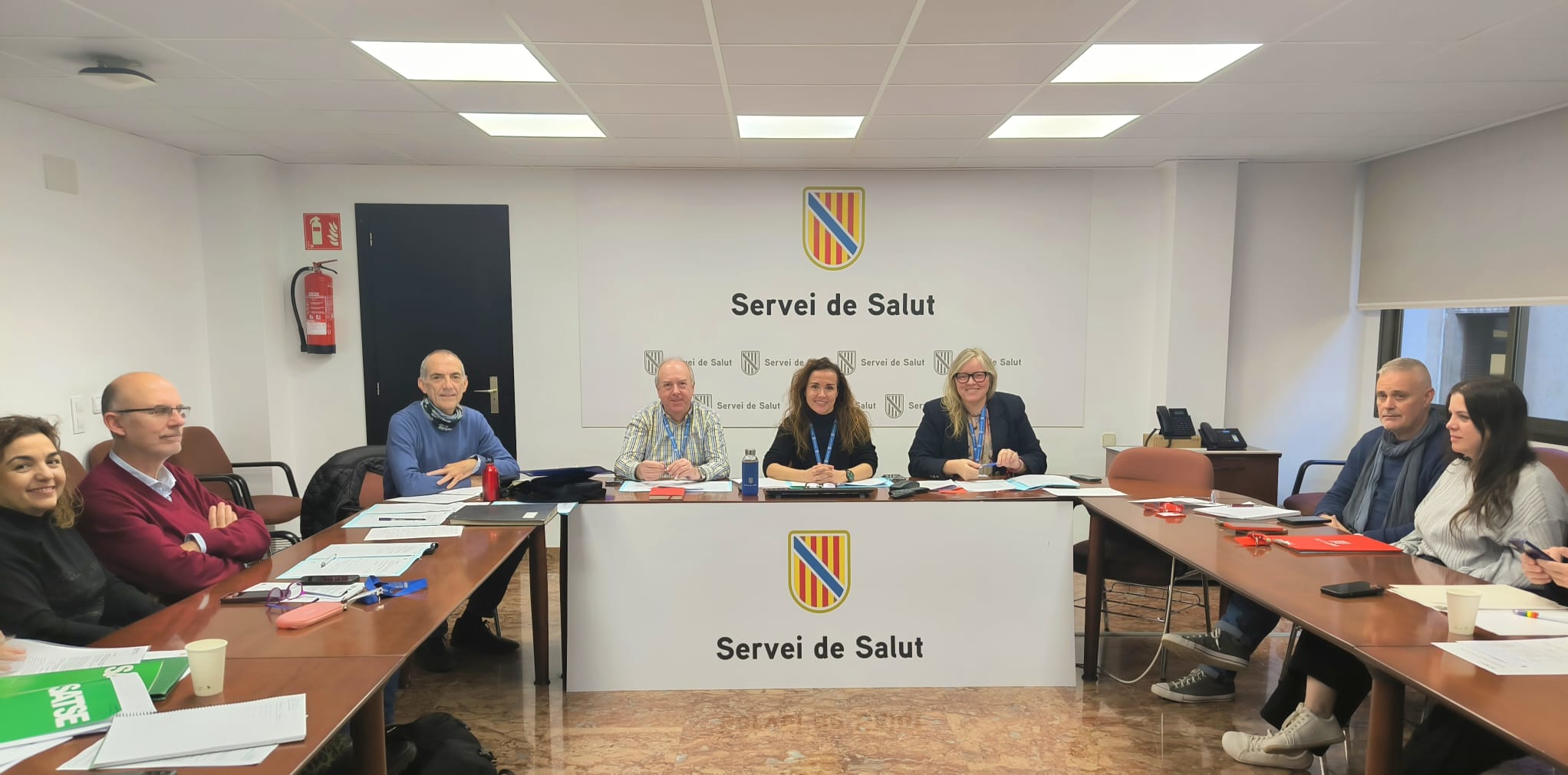 Reunió al Servei de Salut