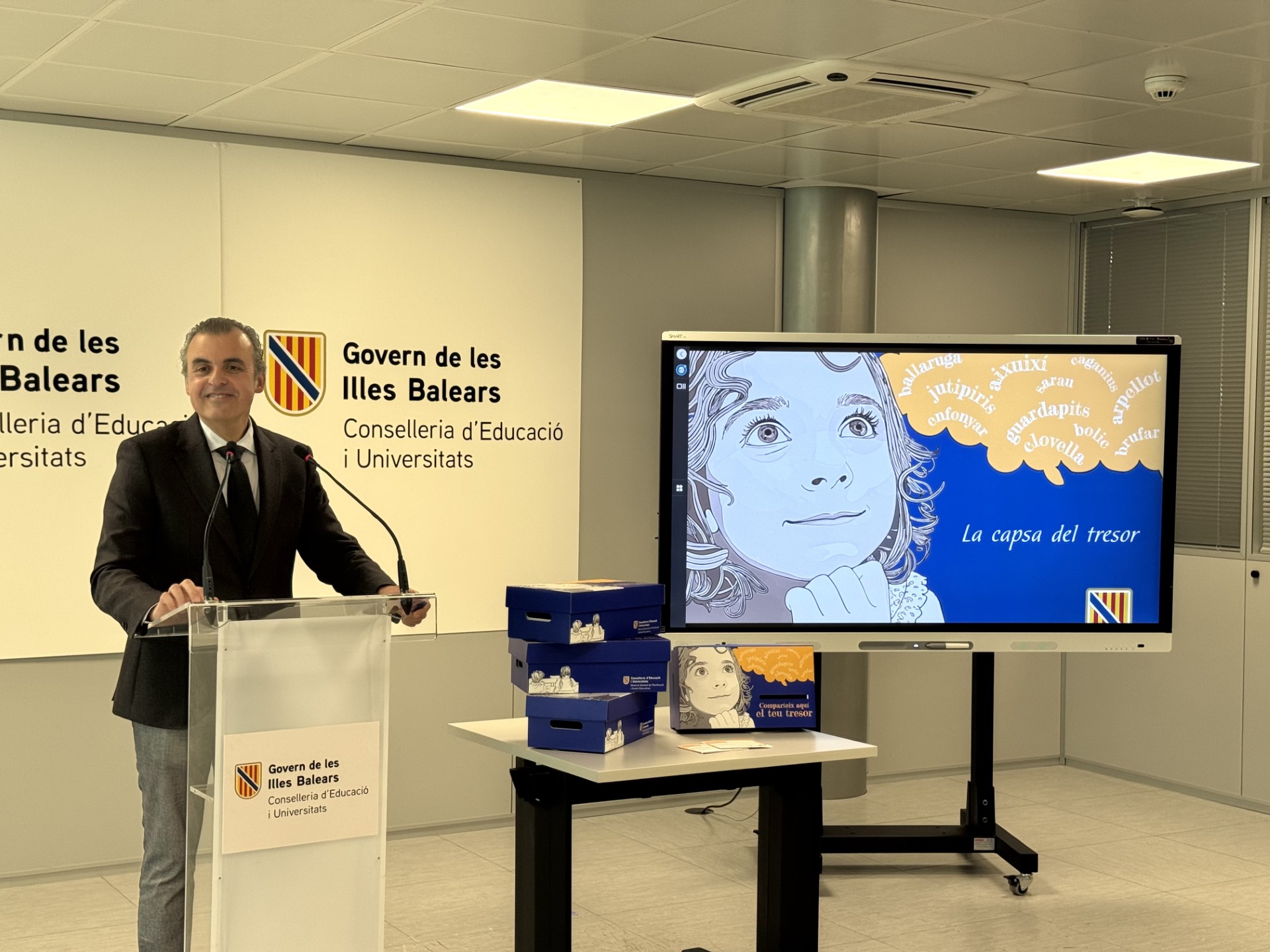 Educació presenta un nou projecte lingüístic per redescobrir paraules en desús